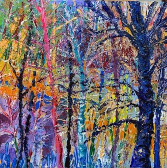 View artwork titled Forest Thru the Trees II