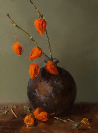 View artwork titled Orange Glow