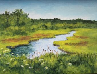 View artwork titled British Canal, Castine, Maine