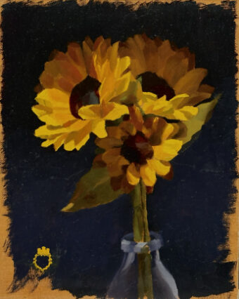 View artwork titled “Sunflowers”