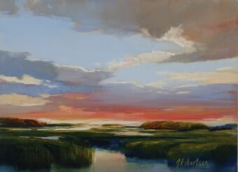 View artwork titled Crimson Evening