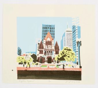 View artwork titled Copley Square