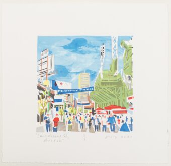 View artwork titled “Lansdowne St, Boston”