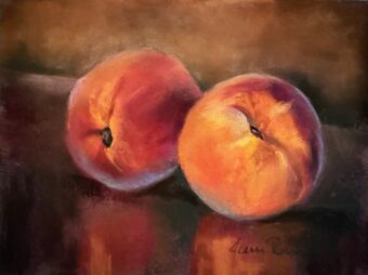 View artwork titled Peach Fuzz