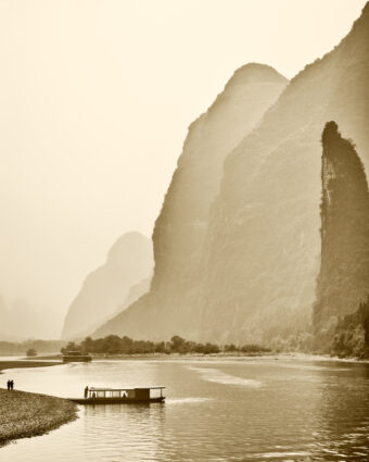 View artwork titled Li River Scene II