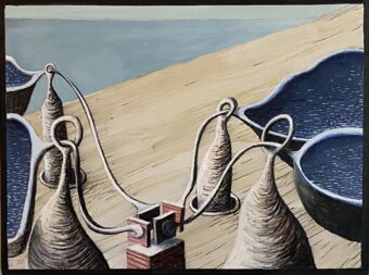 View artwork titled Meeting of the minds.