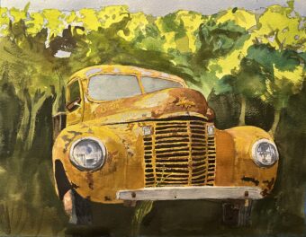 View artwork titled Rusty Harvester