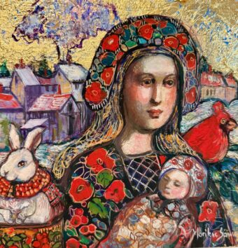 View artwork titled Holiday painting