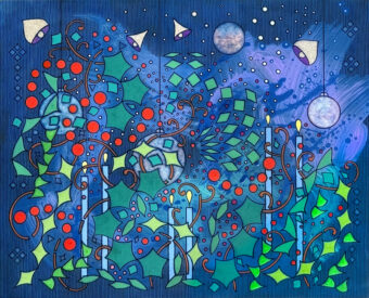 View artwork titled Holly Jolly