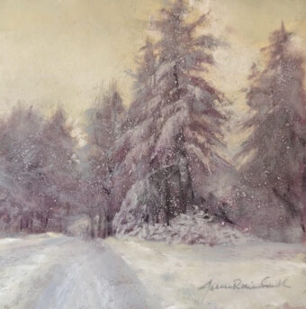 View artwork titled Snow Falling