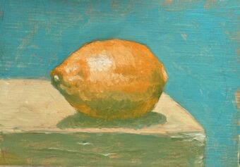 View artwork titled Blue Green Lemon