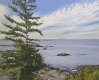 View artwork titled Rocky Coast