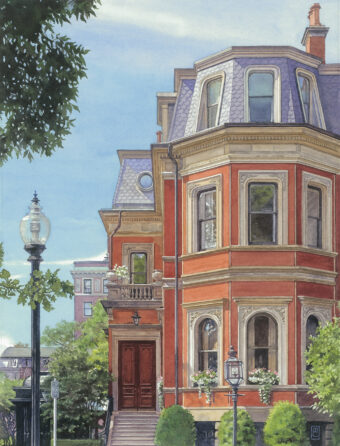 View artwork titled Along Commonwealth