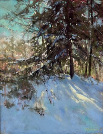 View artwork titled Afternoon in Late December