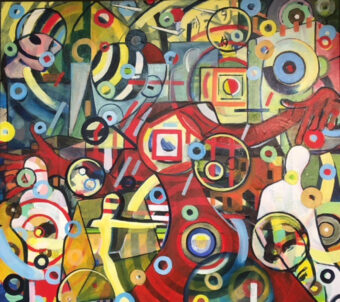 View artwork titled Ricochet