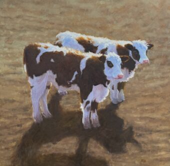 View artwork titled Barnyard Innocence~Twins