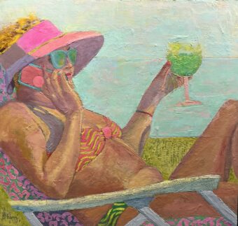 View artwork titled On Holiday