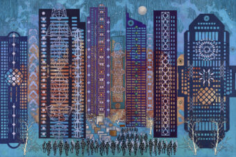 View artwork titled Metropolitan Moves – Hustle and Bustle