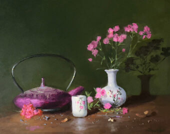 View artwork titled Purple Tea Pot