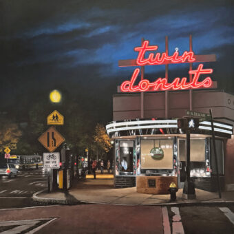 View artwork titled Allston After Dark