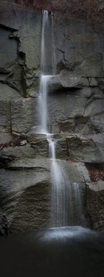 View artwork titled Quarry Waterfall I
