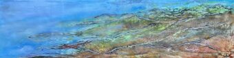 View artwork titled Rocky Shoreline