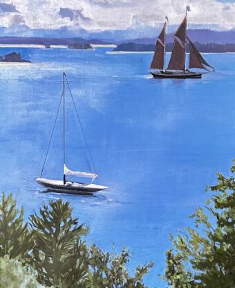 View artwork titled Just Passing By