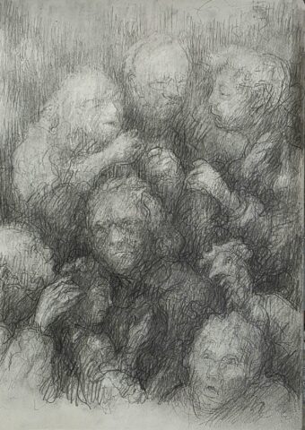 View artwork titled Thrice Crew the Cock