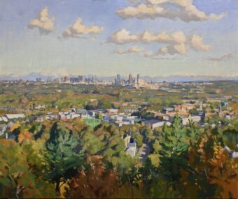 View artwork titled Prospect Hill Autumn