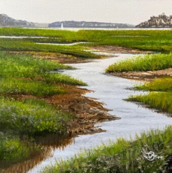 View artwork titled In the Marsh