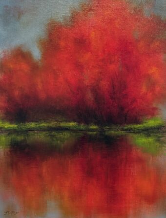 View artwork titled Reflecting Fire