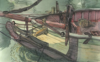 View artwork titled “Boston Tea Party”