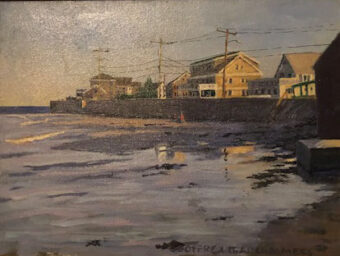 View artwork titled Last rays front beach