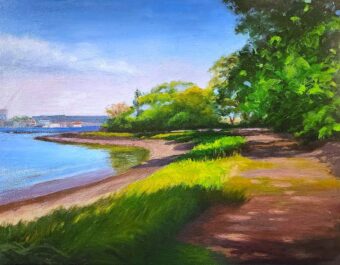 View artwork titled Path to the Harbor