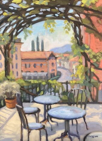 View artwork titled Terrazzo a Menaggio