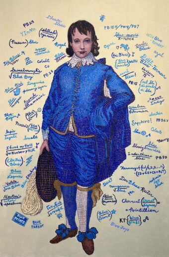 View artwork titled Blue Boy’s Obsession