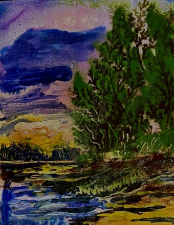 View artwork titled TWILIGHT CHORUS