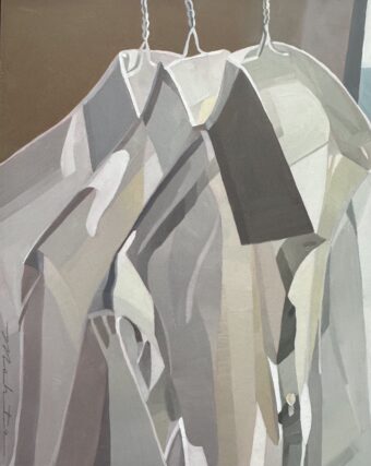 View artwork titled On Hangers Please