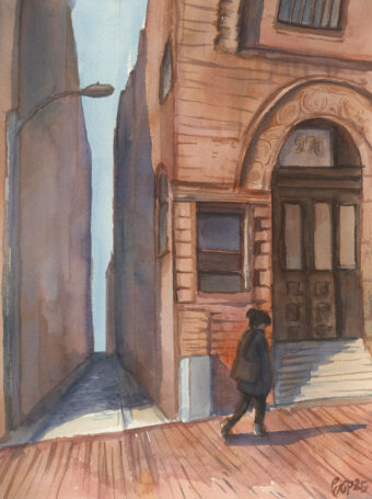 View artwork titled “Back Bay Public Alley”
