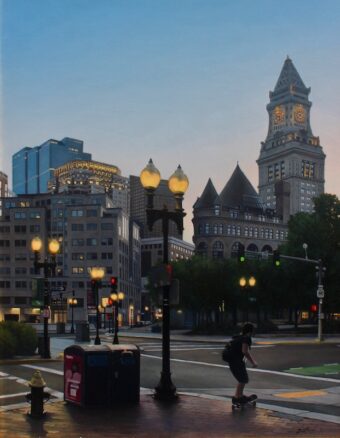 View artwork titled Boston Crossing