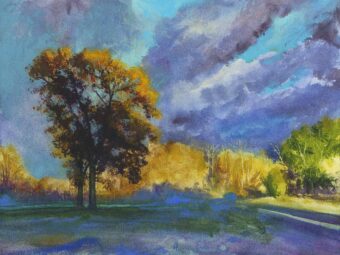 View artwork titled Cloudscape 2