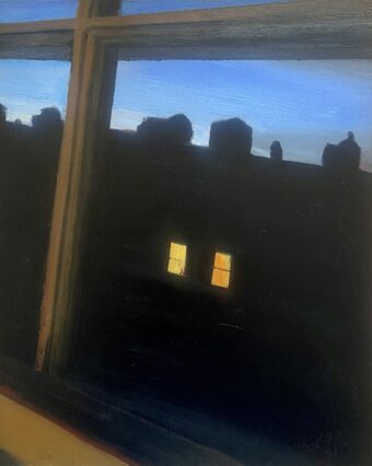 View artwork titled February Night Windows #2
