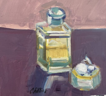 View artwork titled Bottle and Box