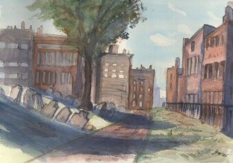 View artwork titled “Copp’s Hill Burial Ground”