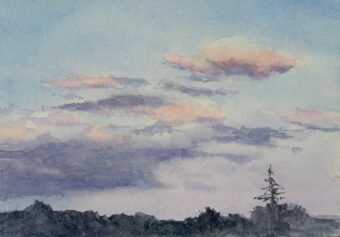 View artwork titled Lone Pine