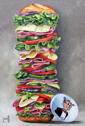View artwork titled Dagwood Sandwich