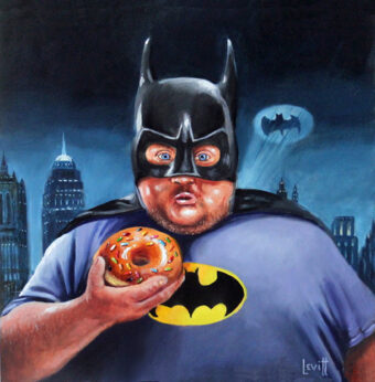 View artwork titled Holy Carbohydrate, Batman!