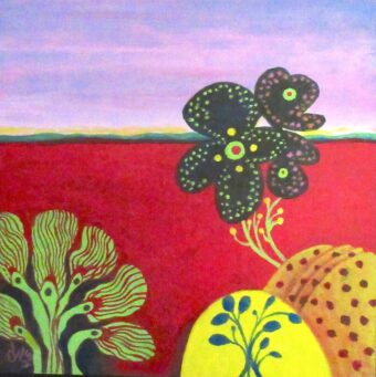 View artwork titled Desert Blooms