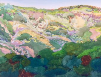 View artwork titled Top of the Ridge