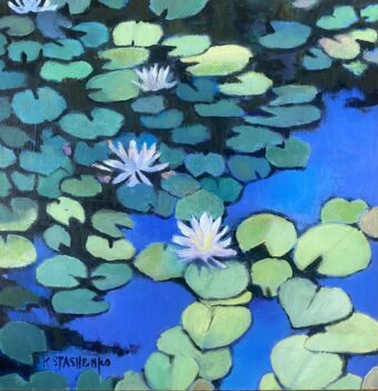 View artwork titled Shades of Green